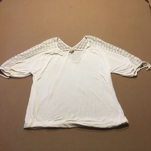 Cream, flowy Ella Moss blouse